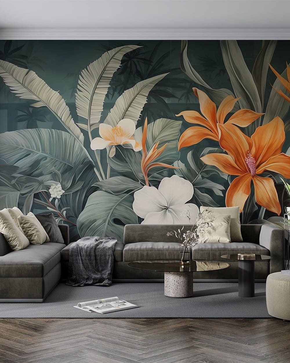 Customised Wall Mural by Pakistan Interior, Faisalabad